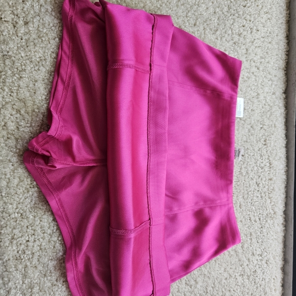 Hot Pink Satin H&M Skort size US 2, EUR 34 - Picture 4 of 11